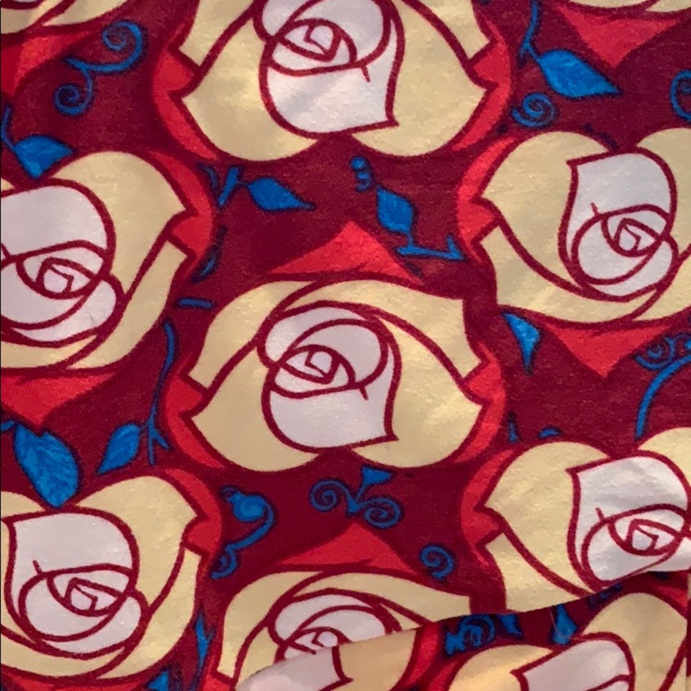 Lularoe outfit- Irma size Large and leggings T&C